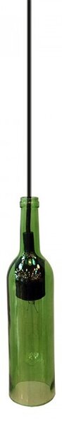 V-TAC Závěsná lampa láhev pro žárovky E14, Zelená