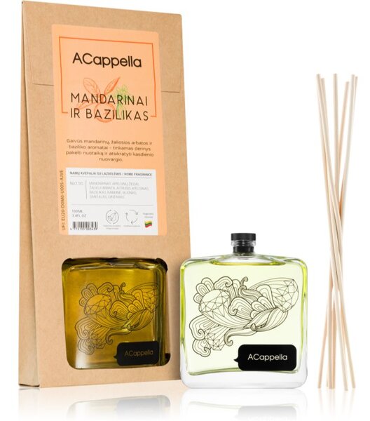 ACappella Mandarin and Basil aroma difuzér s náplní 100 ml