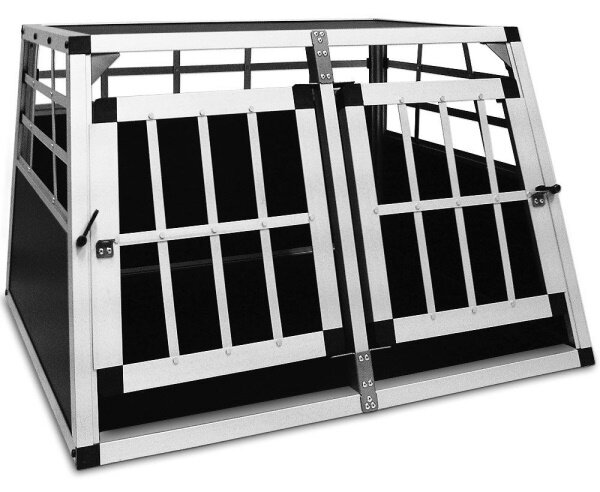 DEU874 cestovní box, přepravka pro psa L 89x69x50cm přepážka