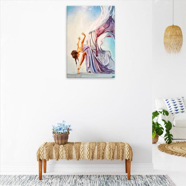 Obraz na plátně - Baletka při tanci 2 - 40x60 cm