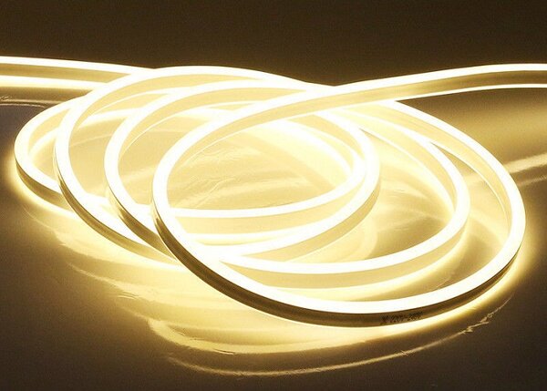 T-LED Neon flex LED pásek 2835 120 SMD/m 230V 1m, Teplá bílá 2500 - 3000K