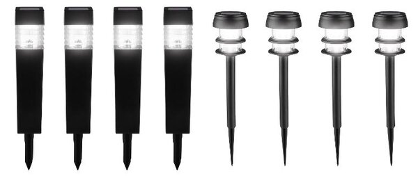 Livarno® Solární LED svítidlo, 4dílná sada (100397671)