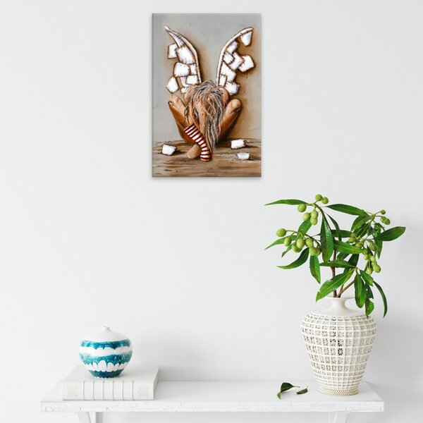 Obraz na plátně - Bolest - 40x60 cm - CZ výroba