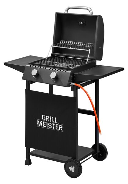 Grillmeister Plynový gril se 2 hořáky, 6 kW (100399346)