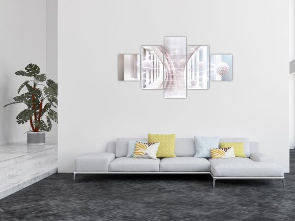 Obraz - Křehký vír (125x70 cm)
