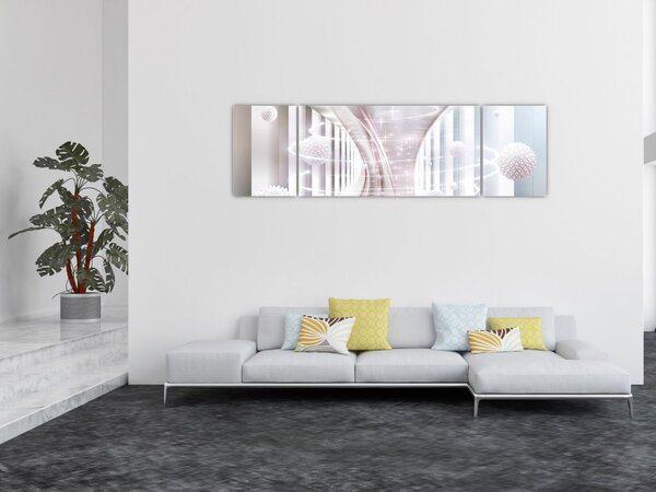 Obraz - Křehký vír (170x50 cm)