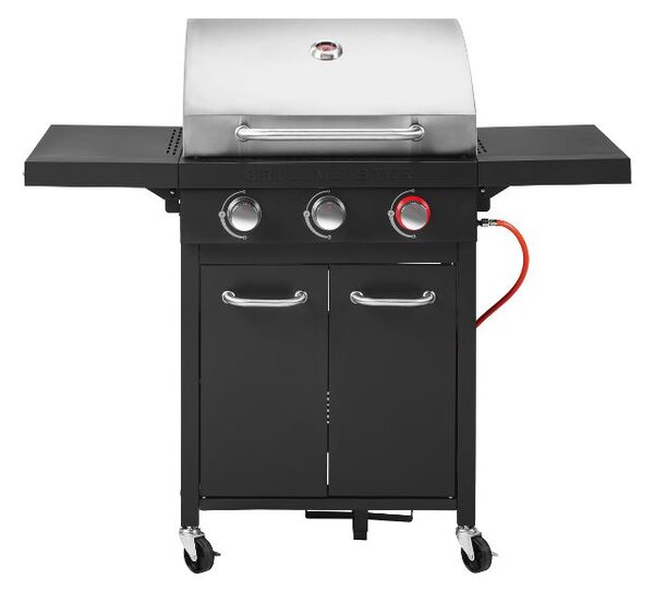 Grillmeister Plynový gril se 3 hořáky Memphis, 11 kW (100399881)