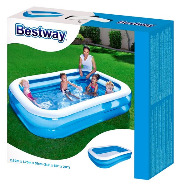 Bestway 54006 Family Pool 262 x 175 x 51 cm