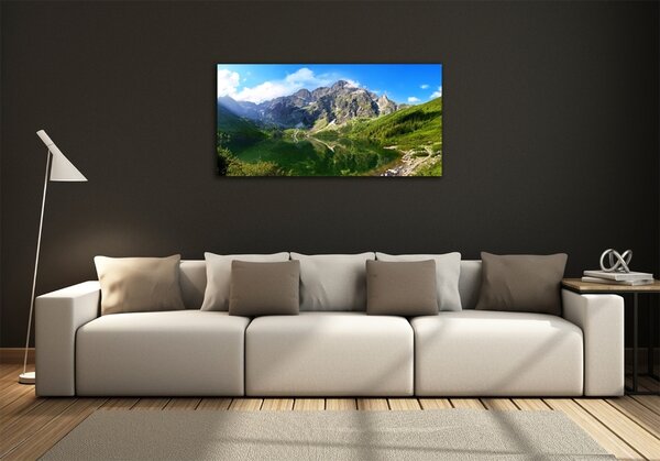 Foto obraz fotografie na skle Mořské oko Tatry osh-67916838