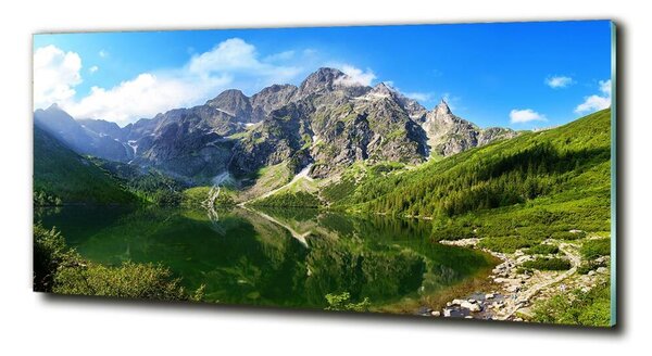 Foto obraz fotografie na skle Mořské oko Tatry osh-67916838