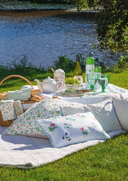 Bavlněná utěrka Alicia Pale Green
