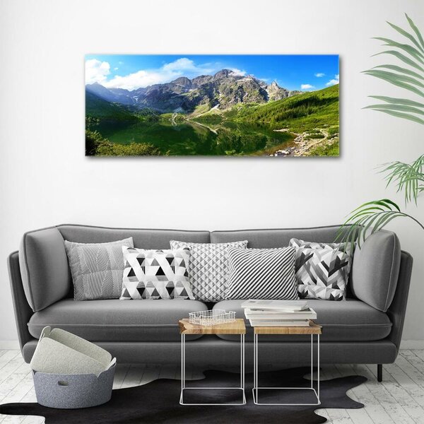 Foto obraz fotografie na skle Mořské oko Tatry osh-67916838