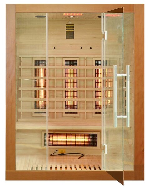 M-SPA - Infračervená sauna přírodní 150 x 120 x 190 cm