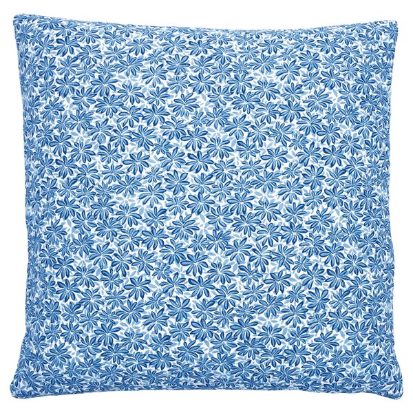 Prošívaný povlak na polštář Linea Blue 50 × 50 cm