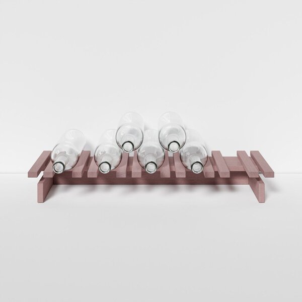 Raxi | Array 1015 tabletop, Stojan na víno | 5 lahví Barva: Pink Violet