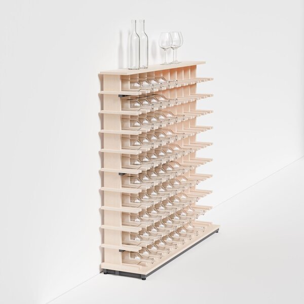 Raxi | Array 3210 shelf, Stojan na víno | 100 lahví Barva: Rosso