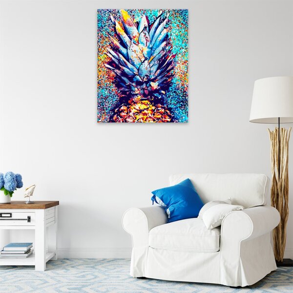 Obraz na plátně - Ananas - 40x50 cm - CZ výroba