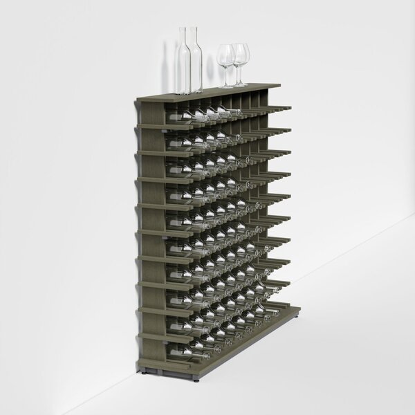 Raxi | Array 3210 shelf, Stojan na víno | 100 lahví Barva: Rosso