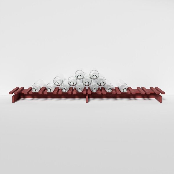 Raxi | Array 1011 tabletop, Stojan na víno | 10 lahví Barva: Bordeaux