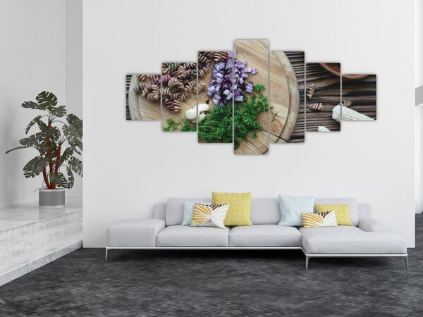 Obraz - Z kuchyňského prkénka (210x100 cm)