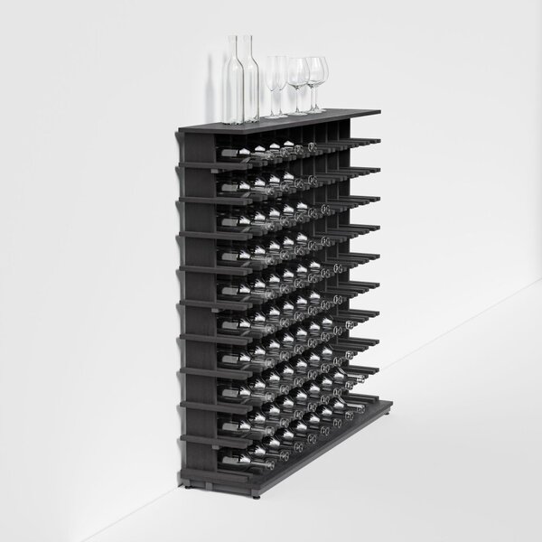 Raxi | Array 3310 table, Stojan na víno | 100 lahví Barva: Coal