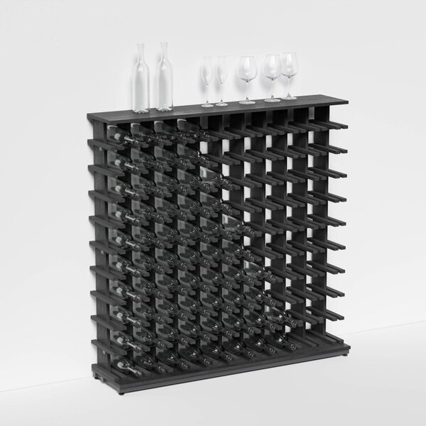 Raxi | Array 3310 table, Stojan na víno | 100 lahví Barva: Coal