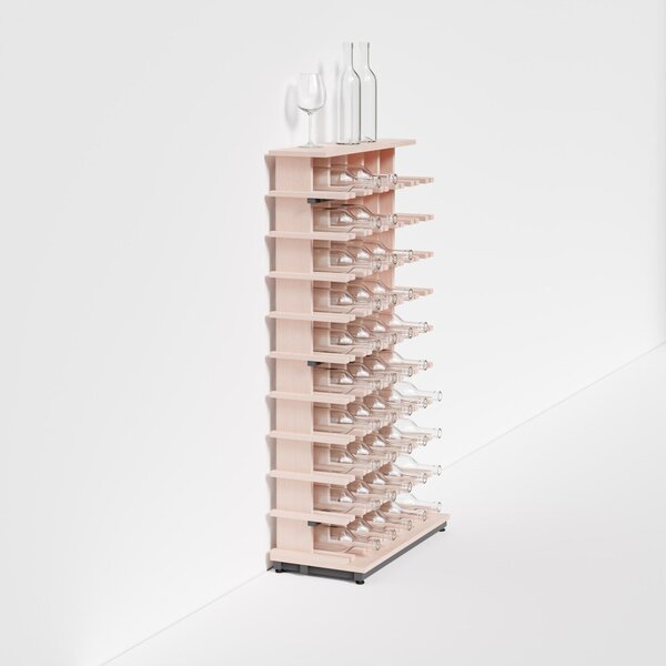 Raxi | Array 3250 shelf, Stojan na víno | 50 lahví Barva: Rosso