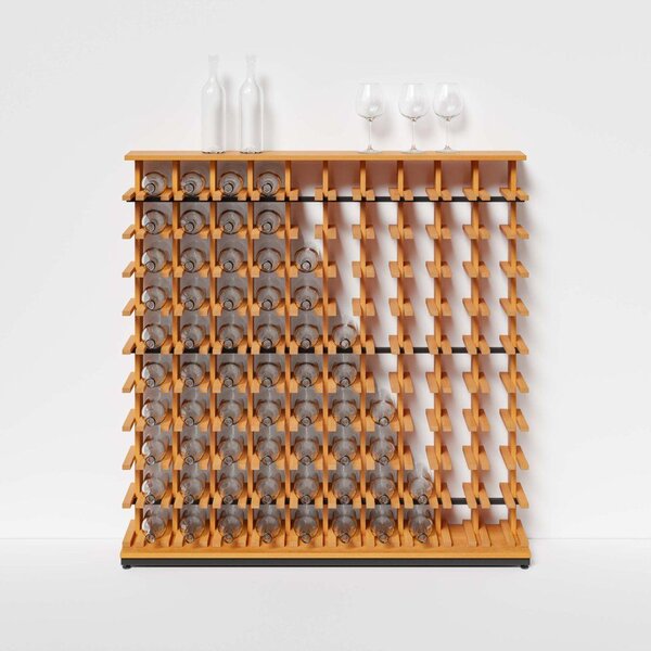 Raxi | Array 3210 shelf, Stojan na víno | 100 lahví Barva: Tangerine