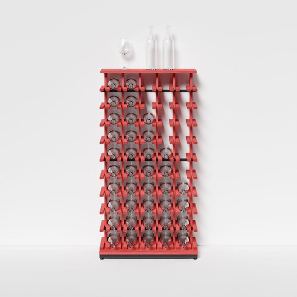 Raxi | Array 3250 shelf, Stojan na víno | 50 lahví Barva: Rosso