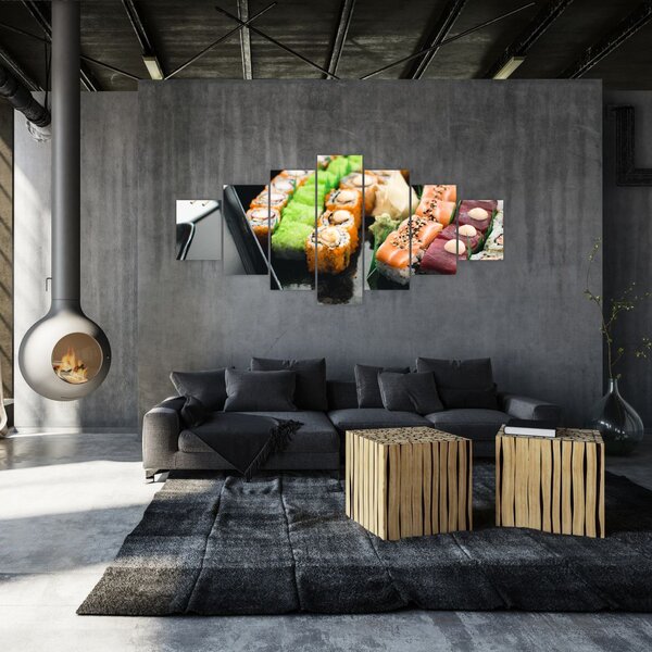 Obraz - Sushi (210x100 cm)