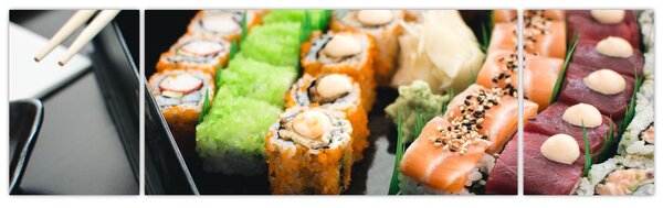 Obraz - Sushi (170x50 cm)