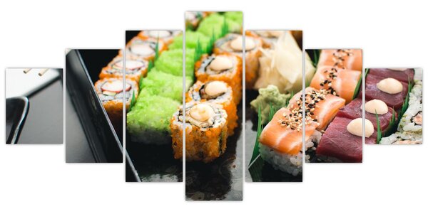Obraz - Sushi (210x100 cm)