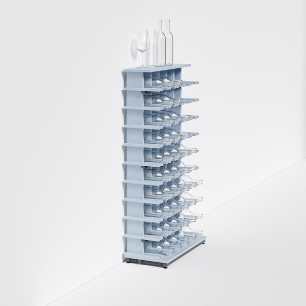 Raxi | Array 3250 shelf, Stojan na víno | 50 lahví Barva: Rosso