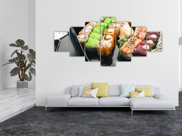 Obraz - Sushi (210x100 cm)