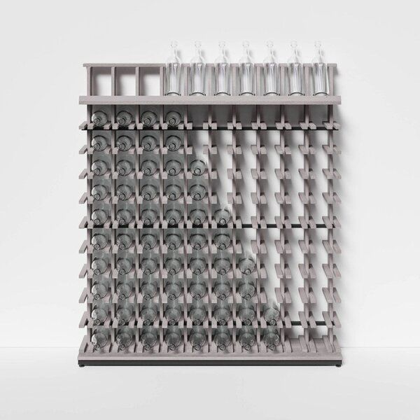 Raxi | Array 3410 display, Stojan na víno | 100 lahví Barva: Rosso