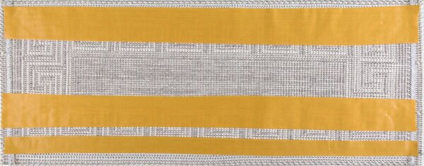 Krémové bavlněné nášlapy na schody v sadě 16 ks 25x65 cm Versace Bej – Vitaus