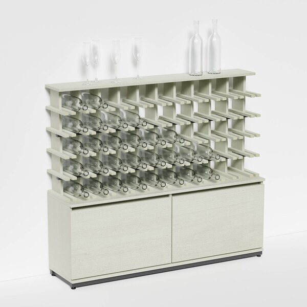 Raxi | Array 4250 shelf, Stojan na víno | 50 lahví Barva: Rosso