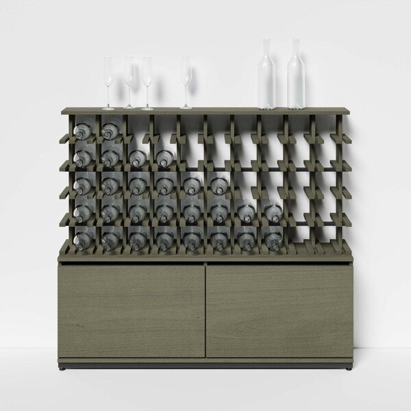 Raxi | Array 4250 shelf, Stojan na víno | 50 lahví Barva: Rosso
