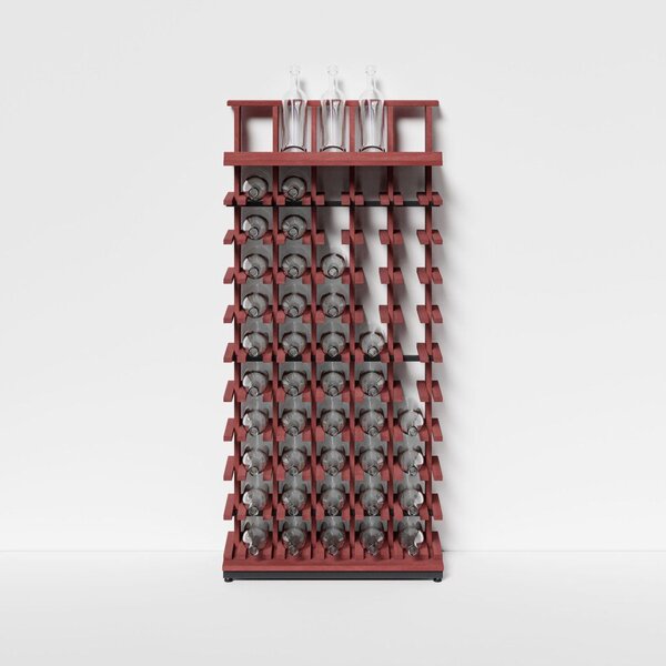 Raxi | Array 3450 display, Stojan na víno | 50 lahví Barva: Bordeaux