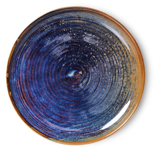 Keramický talíř Rustic Blue 20cm