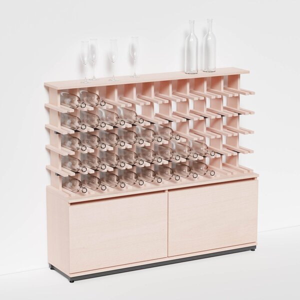 Raxi | Array 4250 shelf, Stojan na víno | 50 lahví Barva: Rosso
