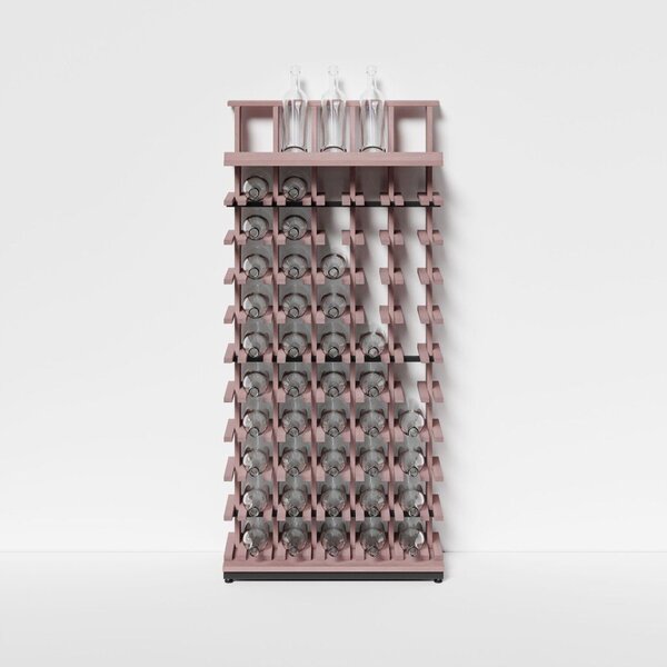 Raxi | Array 3450 display, Stojan na víno | 50 lahví Barva: Pink Violet