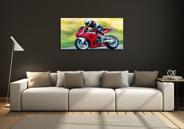 Foto obraz sklo tvrzené Motorka osh-68370105