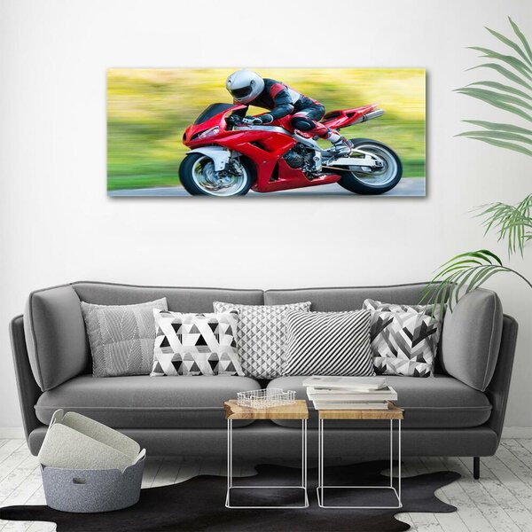 Foto obraz sklo tvrzené Motorka osh-68370105
