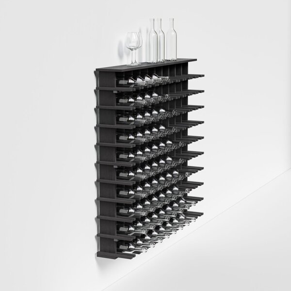 Raxi | Array 7011 shelf, Stojan na víno nástěnný | 100 lahví Barva: Rosso