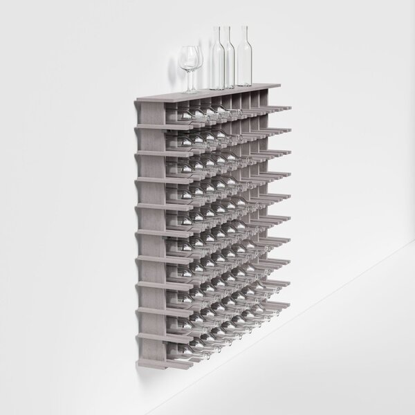 Raxi | Array 7011 shelf, Stojan na víno nástěnný | 100 lahví Barva: Rosso