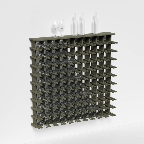 Raxi | Array 7011 shelf, Stojan na víno nástěnný | 100 lahví Barva: Rosso