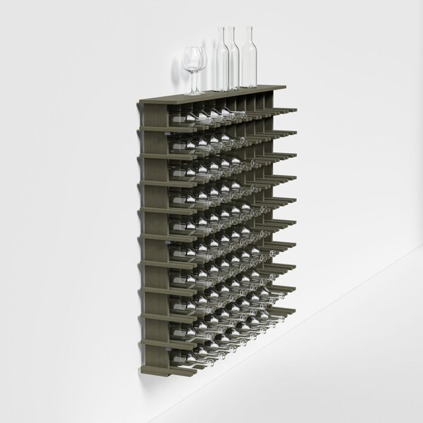 Raxi | Array 7011 shelf, Stojan na víno nástěnný | 100 lahví Barva: Rosso