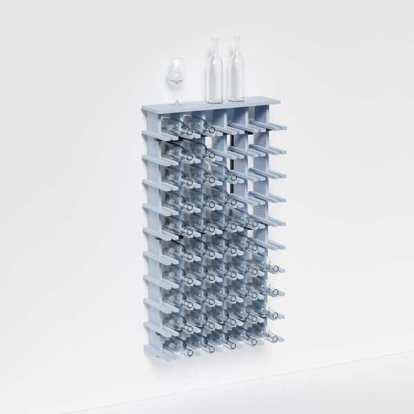 Raxi | Array 7051 shelf, Stojan na víno nástěnný | 50 lahví Barva: Mint