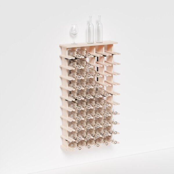 Raxi | Array 7051 shelf, Stojan na víno nástěnný | 50 lahví Barva: Mint